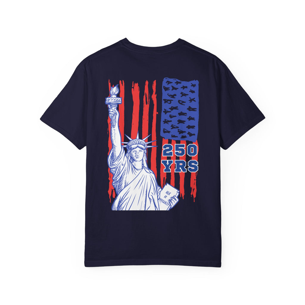 America Undefeated - Unisex Garment-Dyed T-shirt