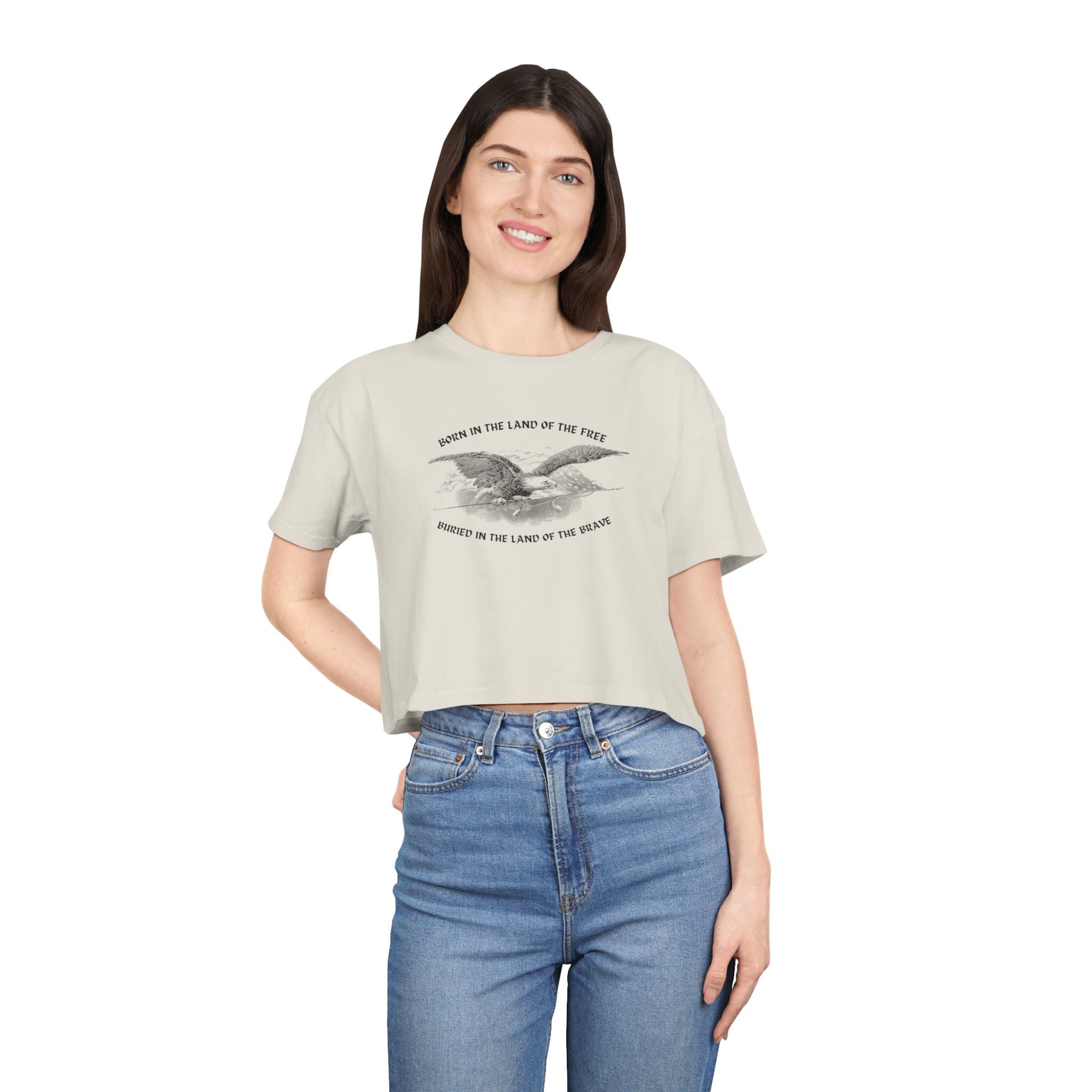 Free & Brave 'Merica Crop