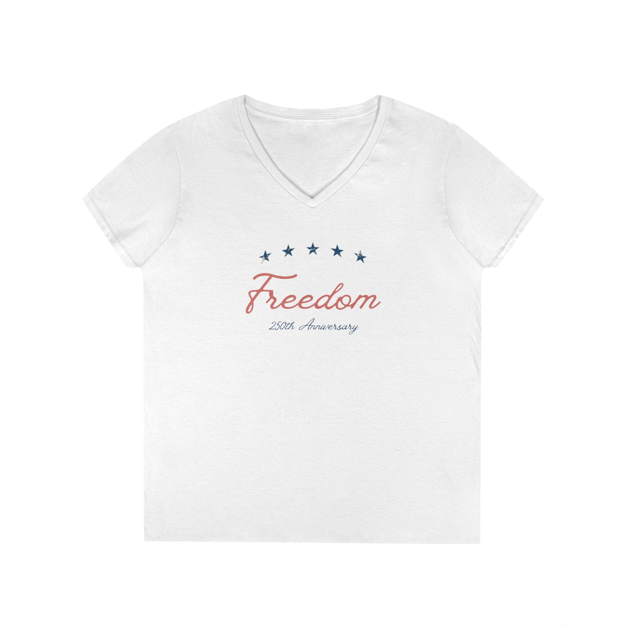 Stars & Freedom Ladies' V-Neck