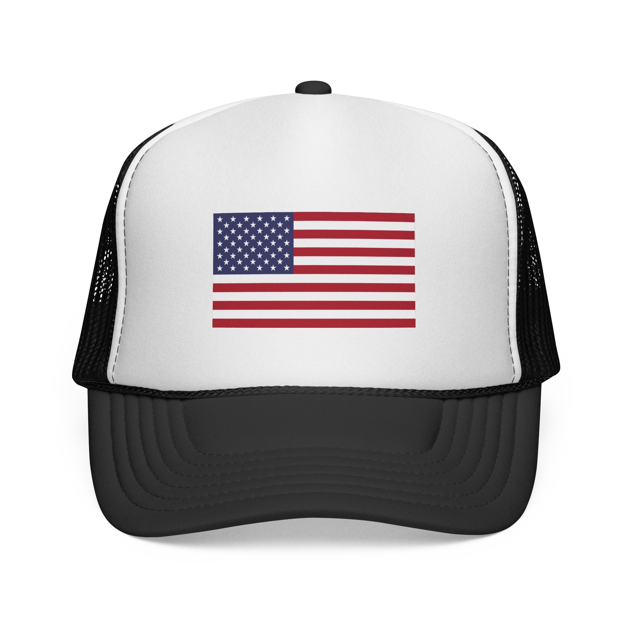 American Flag Trucker Hat