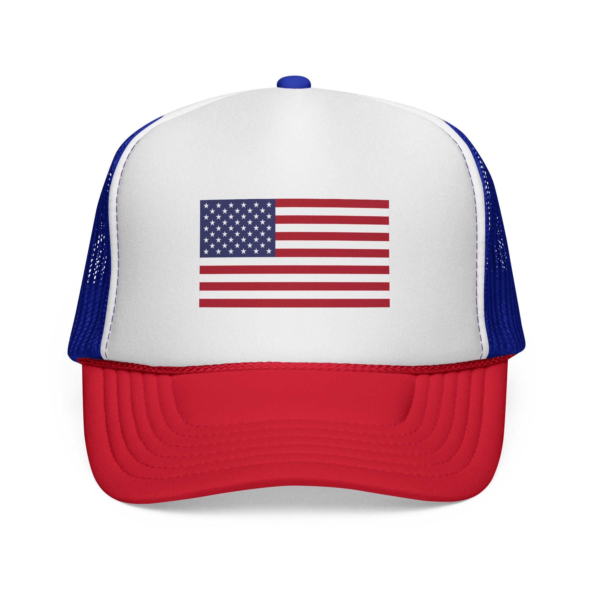 American Flag Trucker Hat