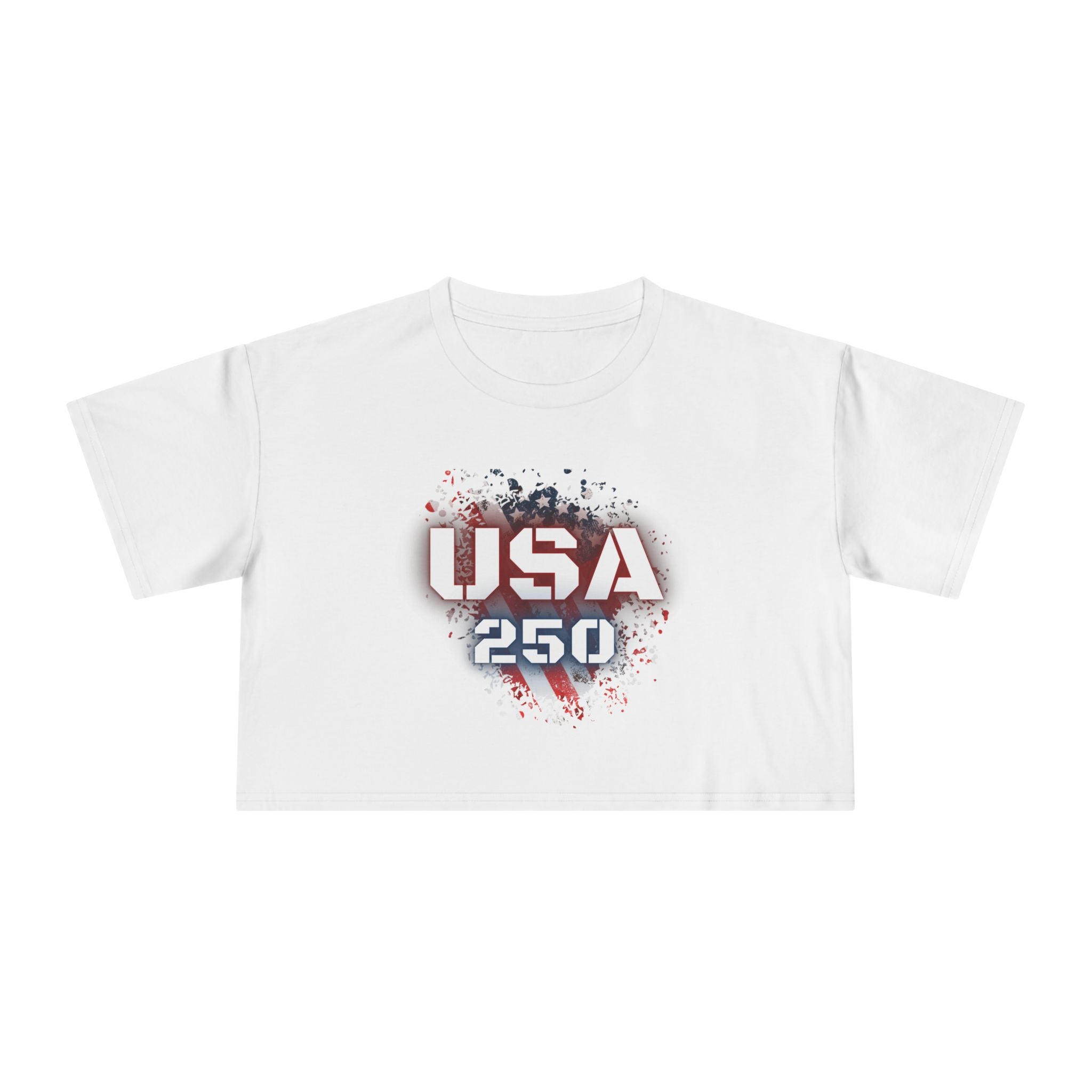 Heart of a Patriot 'Merica Crop