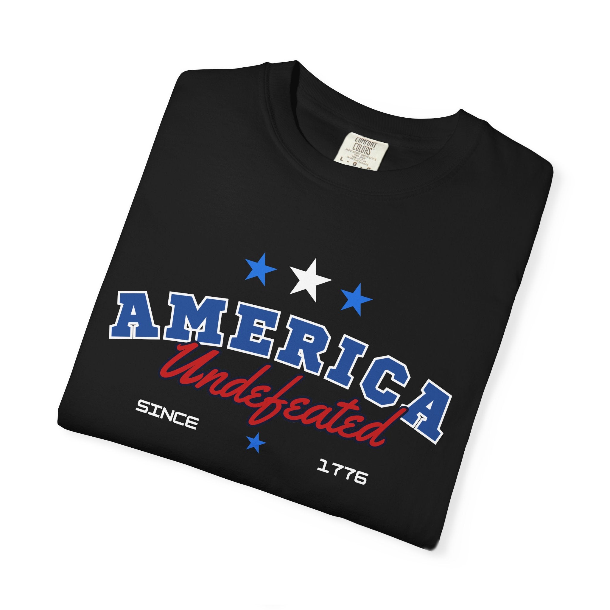 America Undefeated - Unisex Garment-Dyed T-shirt
