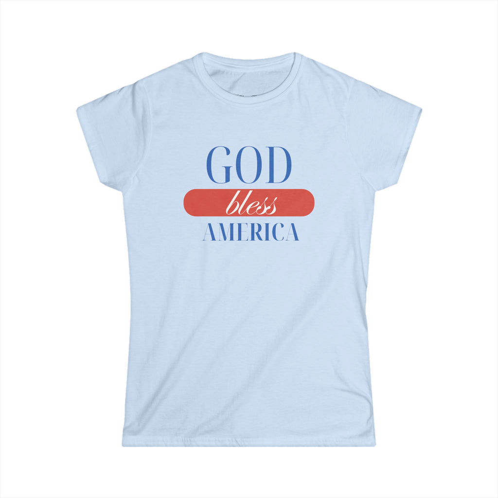 God Bless America Women's 'Merica Tee