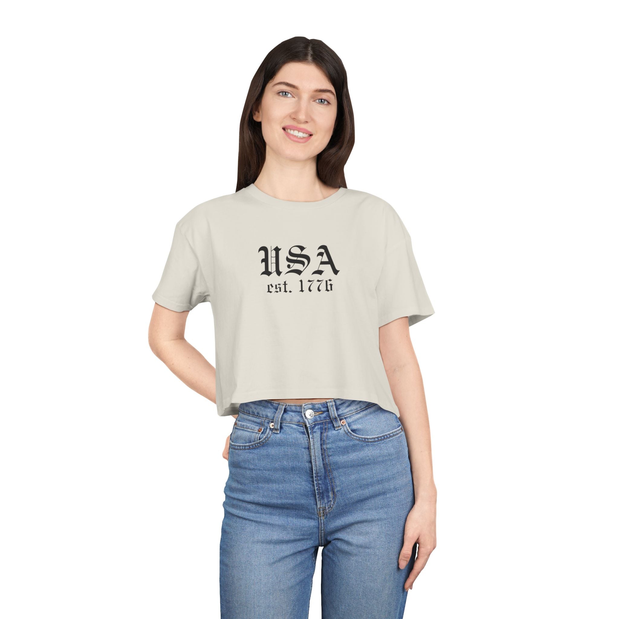 Heart of an American 'Merica Crop