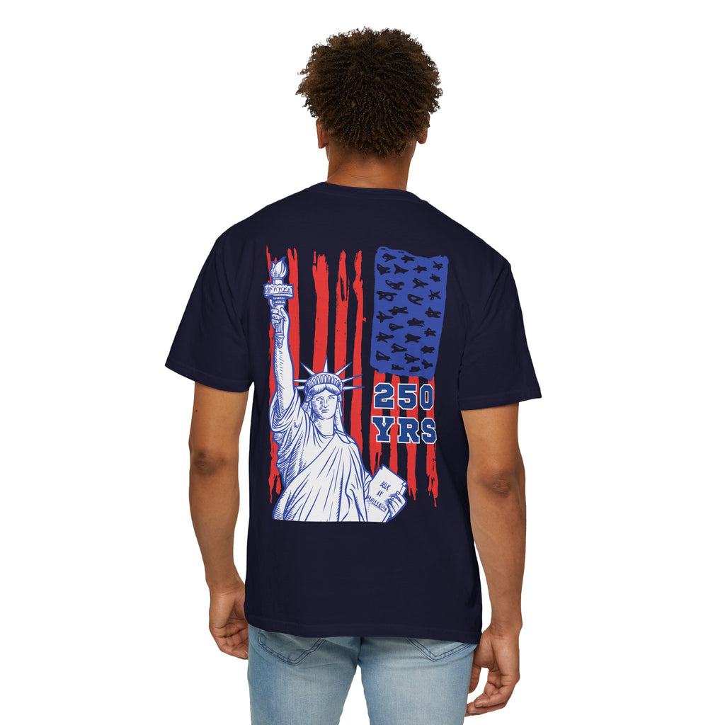 America Undefeated - Unisex Garment-Dyed T-shirt