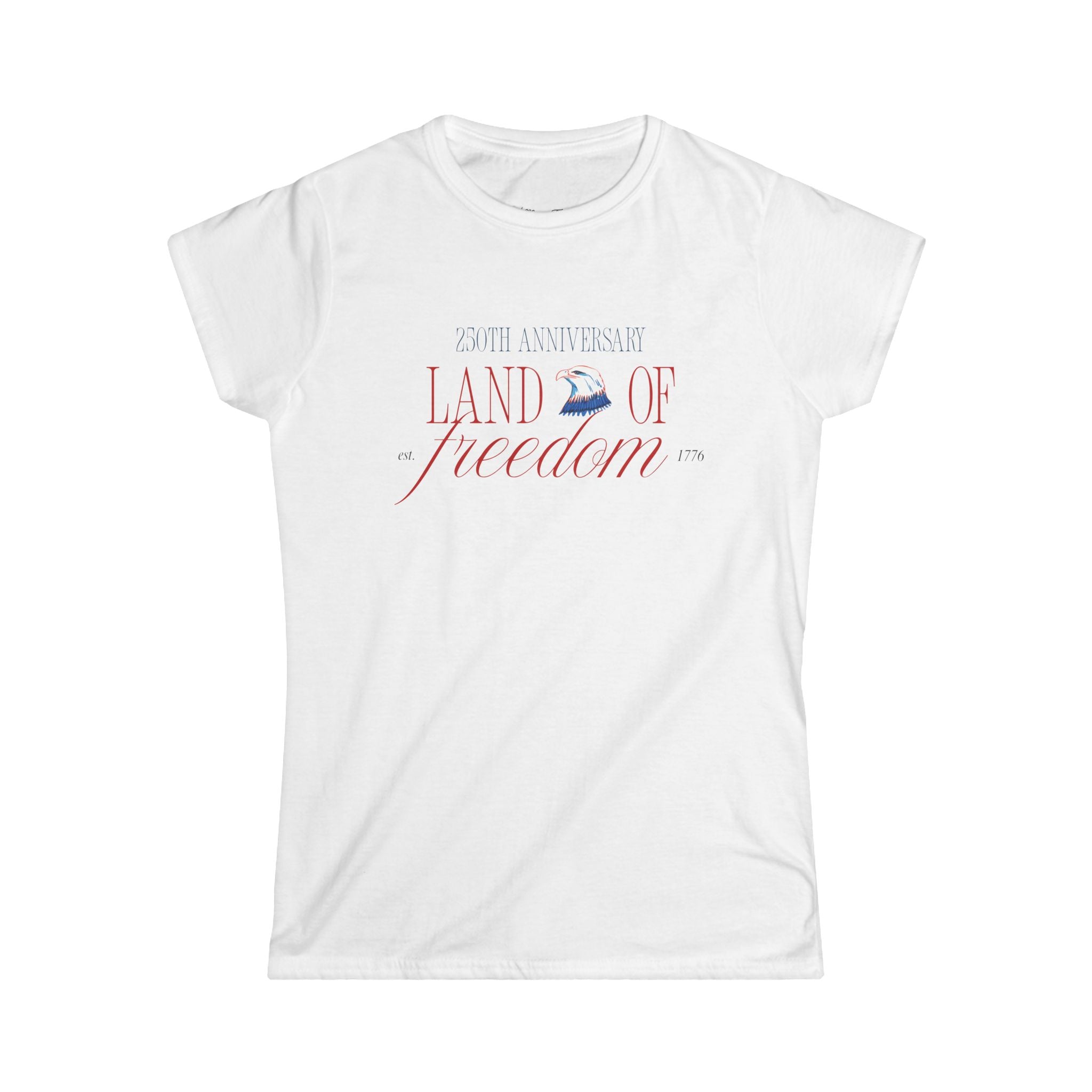 Land of Freedom Women's 'Merica Tee