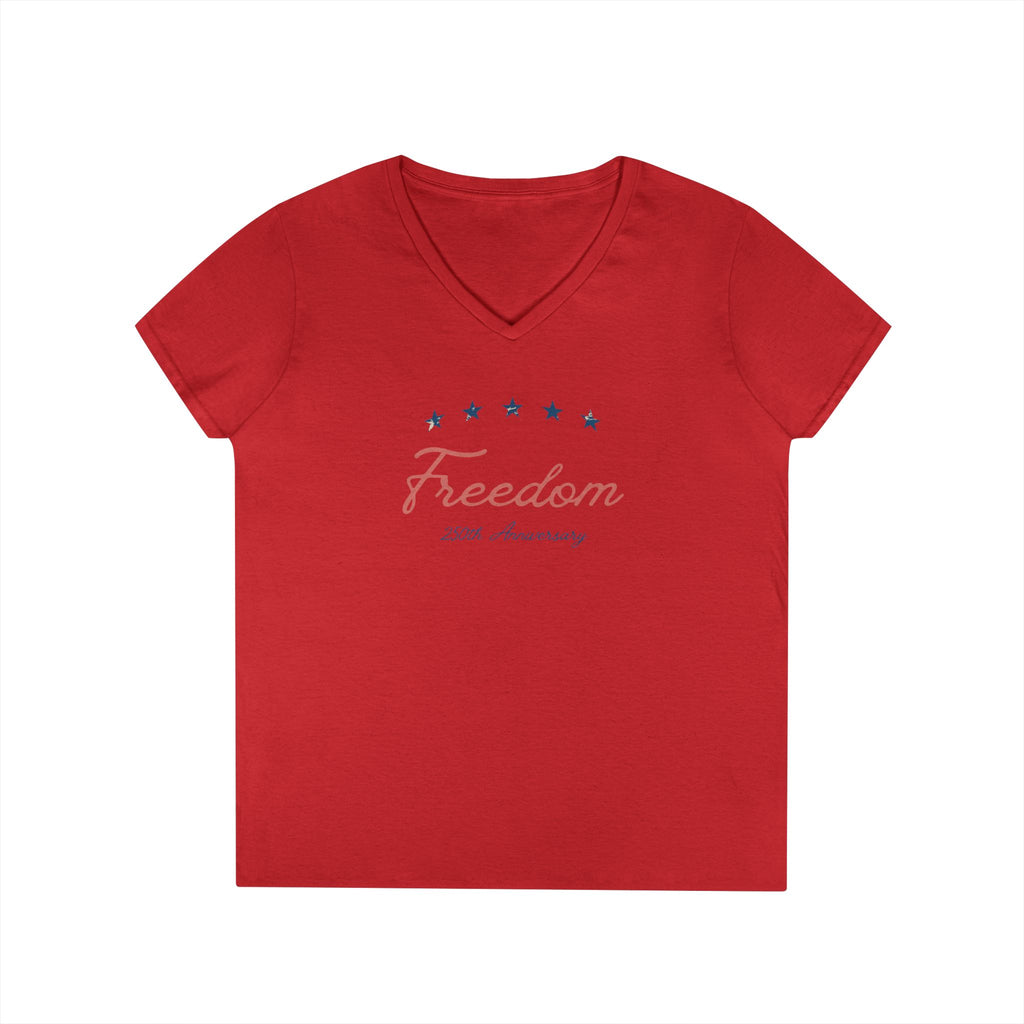 Stars & Freedom Ladies' V-Neck