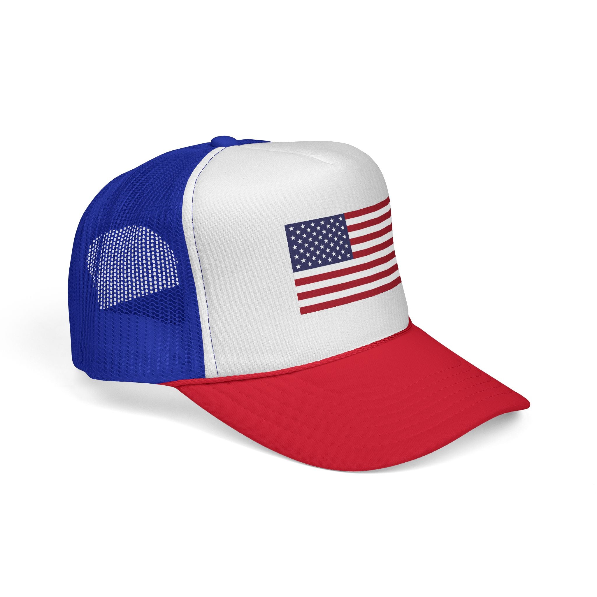American Flag Trucker Hat