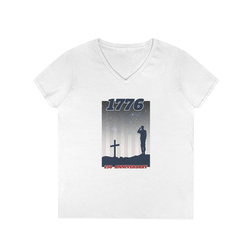 1776 Ladies' V-Neck