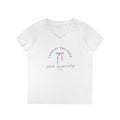 Land of the Free Ladies' V-Neck