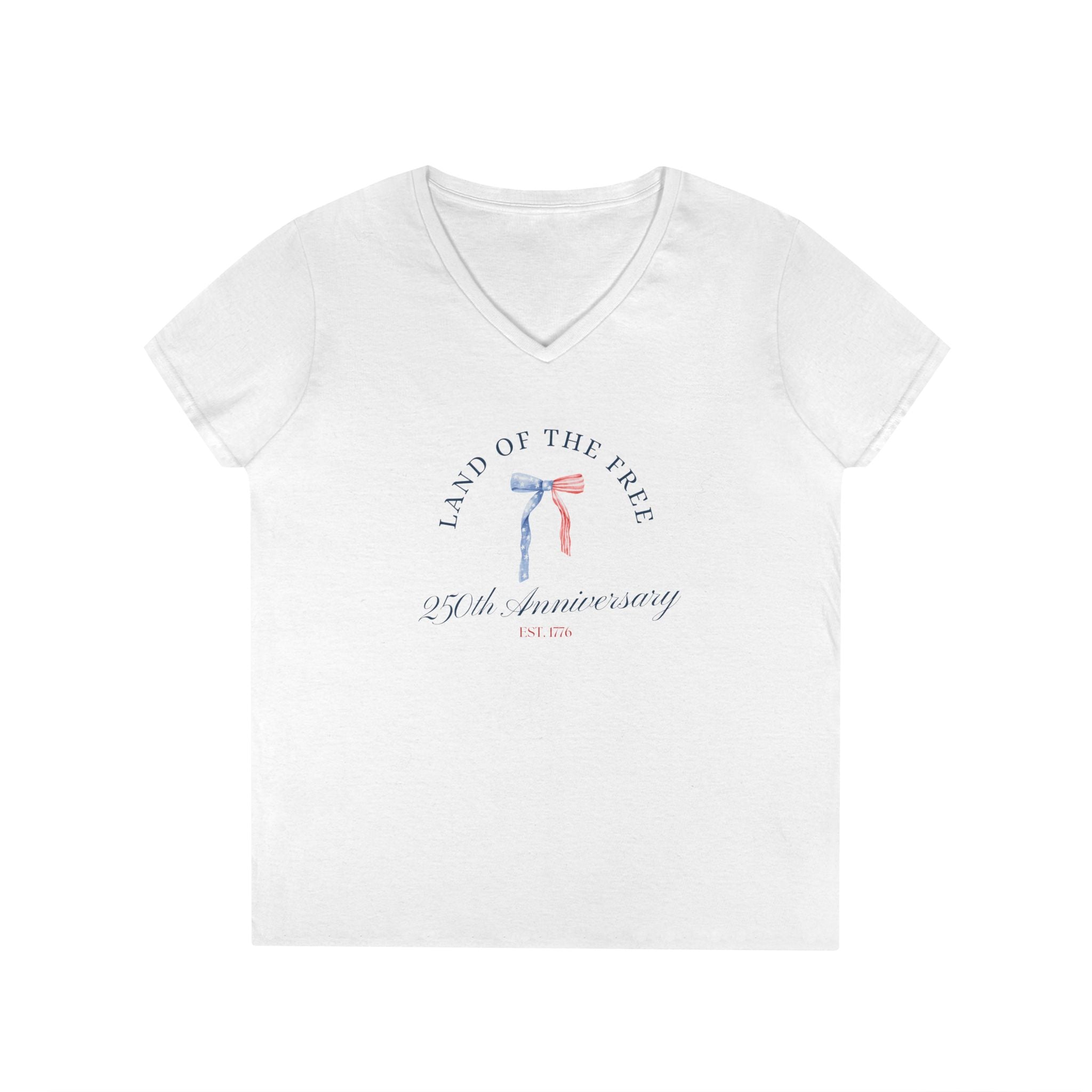 Land of the Free Ladies' V-Neck