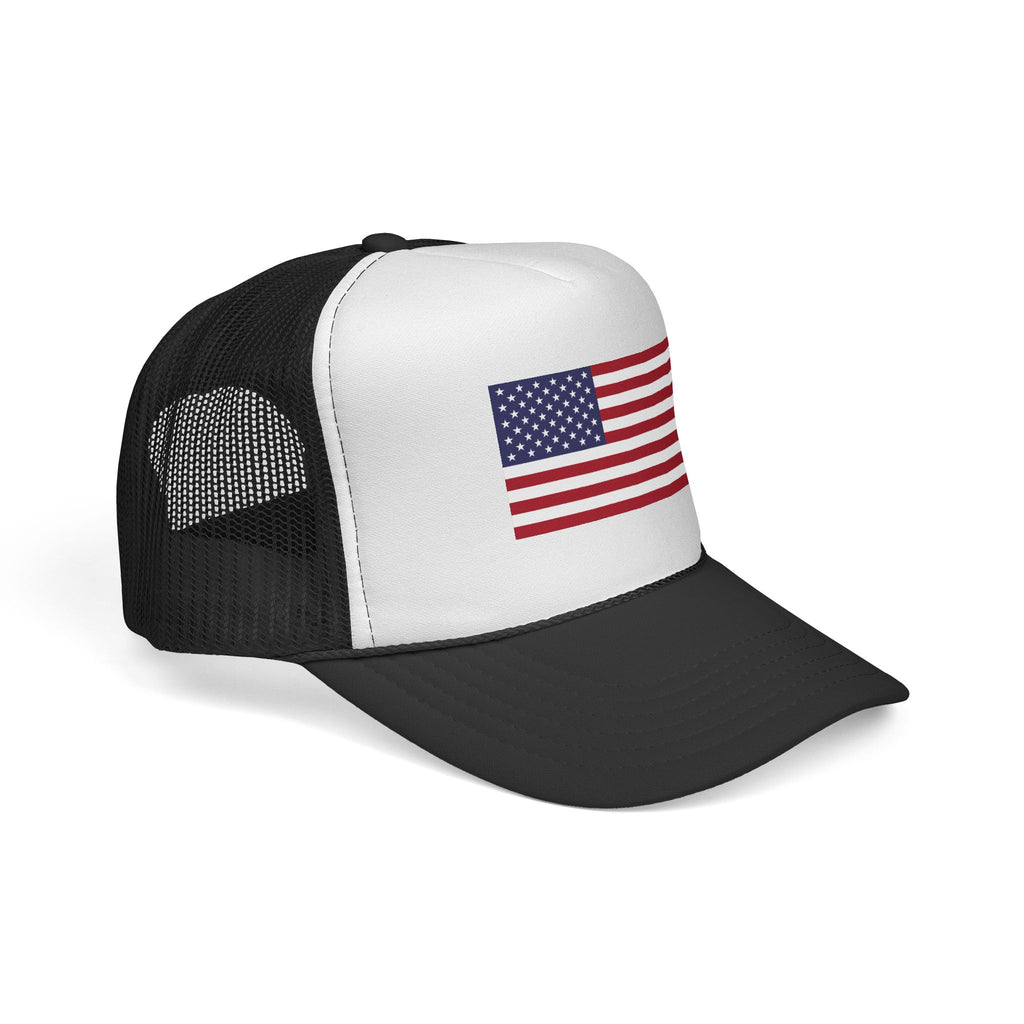 American Flag Trucker Hat