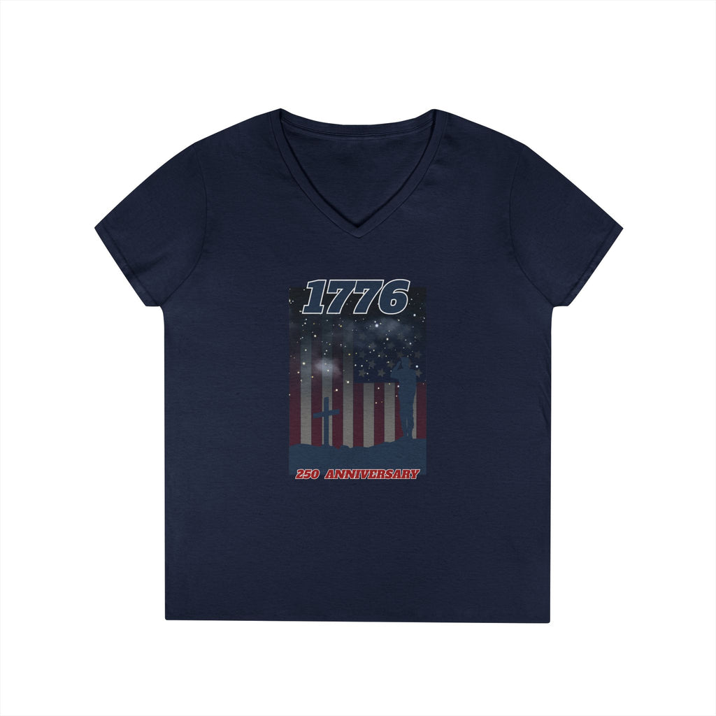1776 Ladies' V-Neck